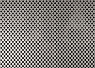 2.5mm Hole Diameter Perforated Aluminum Panels , 5052 Aluminum Mesh Sheet