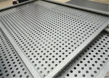 2.5mm Hole Diameter Perforated Aluminum Panels , 5052 Aluminum Mesh Sheet